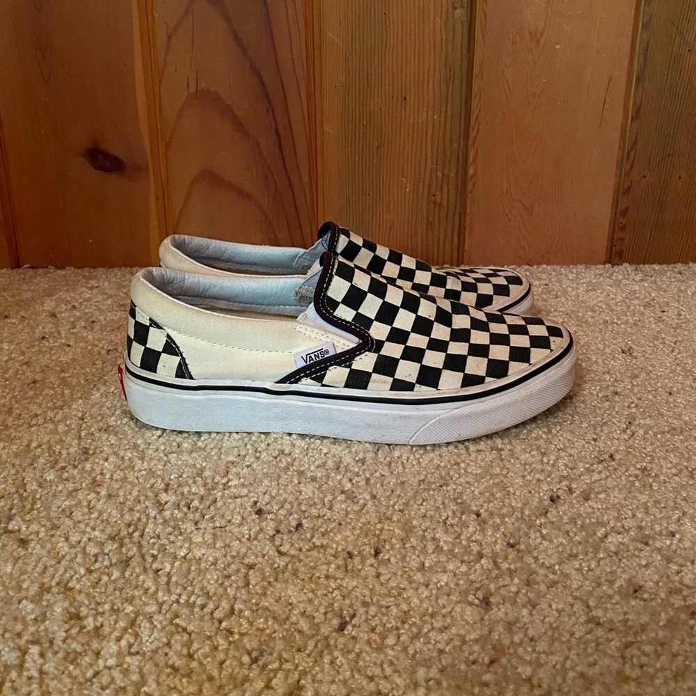Vans Slip-On Checkerboard Shoe